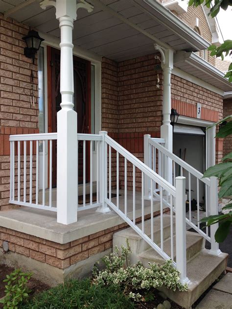 pic of house front porch with metal railing|front porch hand railing photos.